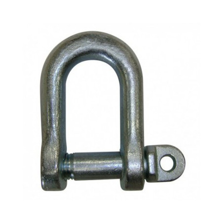 Manille droite acier zingué Ø20 mm CMU 1,6t Levac_ref 5230KG