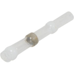 Cosse thermorétractable blanche à souder SODELEC pour fils 0,25 à 0,5 mm²_ref SOD02745.10