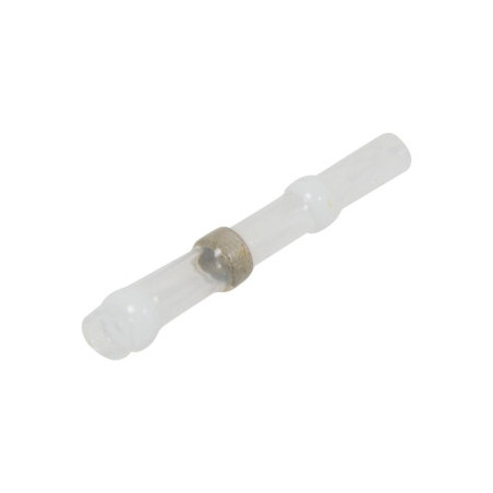 Cosse thermorétractable blanche à souder SODELEC pour fils 0,25 à 0,5 mm²_ref SOD02745.10