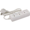 BLOC MULTIPRISES 3 PRISES 230V CÂBLE 1,5M