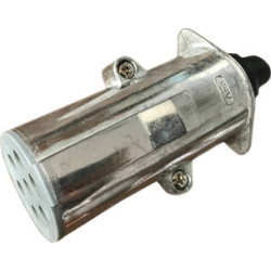 FICHE MALE 7 PLOTS ALU 24V TYPE S /COQUE