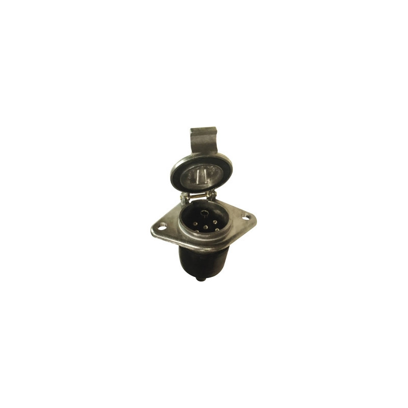 SOCLE FEMELLE MÉTALLIQUE 24V TYPE S - BLISTER
