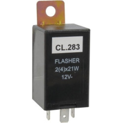 Centrale clignotante 12V 92W 3 bornes avec témoin de défaillance SODELEC_ref SOD16065