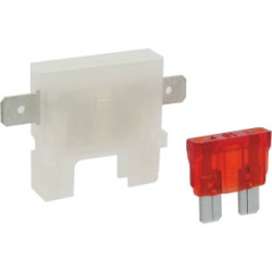 SUPPORT DE FUSIBLE AVEC FUSIBLE ENFICHABLE 10A - BLISTER