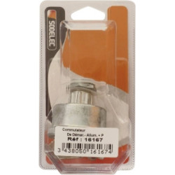 COMMUTATEUR DE DÉMARRAGE ET D'ALLUMAGE UNIVERSEL 5 POSITIONS AVEC 2 CLÉS - BLISTER