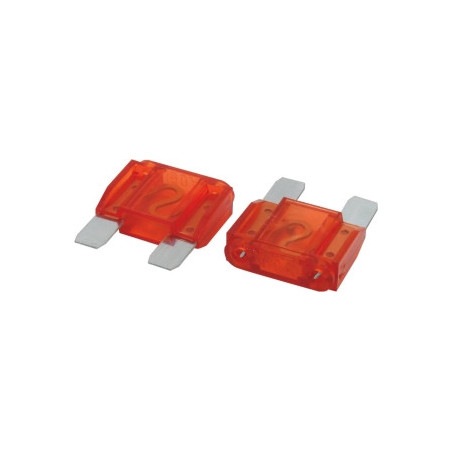 FUSIBLES ENFICHABLES MAXI 50A ROUGE - LOT DE 2 - EN BLISTER