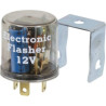 Centrale clignotante 12V / 240W 3 bornes avec support métallique SODELEC_ref SOD16730