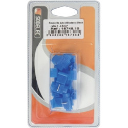 10 CONNECTEURS BLEUS RAPIDES POUR DÉRIVATION