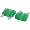 FUSIBLES ENFICHABLES MAXI 30A VERT - LOT DE 2 - BLISTER