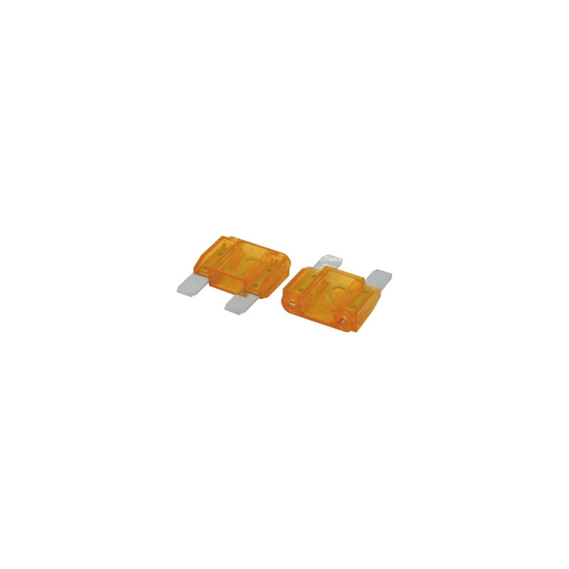 FUSIBLES ENFICHABLES MAXI 40A ORANGE - LOT DE 2 - BLISTER