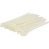 Lot de 100 colliers de serrage nylon incolores 3,6x140 mm SODELEC_ref SOD16788
