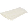 Lot de 100 colliers de serrage nylon incolores 4,8x180 mm SODELEC_ref SOD16789