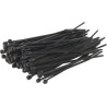 Lot de 100 colliers de serrage nylon noir 2,5x100 mm SODELEC_ref SOD16867
