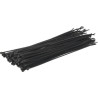 Lot de 100 colliers de serrage nylon noir 2,5x200 mm SODELEC_ref SOD16868