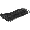 Lot de 100 colliers de serrage nylon noir 3,6x200 mm SODELEC_ref SOD16870