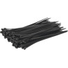 Lot de 100 colliers de serrage nylon noir 4,8x180 mm SODELEC_ref SOD16871