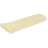 Lot de 100 colliers de serrage nylon incolores 4,8x300 mm SODELEC_ref SOD16897