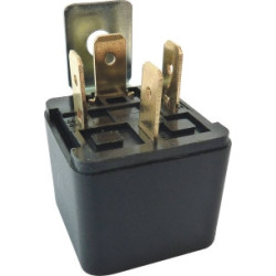 Relais électrique 12V / 30A 4 bornes SODELEC pour automobile et équipement électrique_ref SOD17068