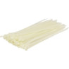 Lot de 100 colliers de serrage nylon incolores 3,6x200 mm SODELEC_ref SOD17181