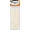 Lot de 100 colliers de serrage nylon incolores 3,6x200 mm SODELEC_ref SOD17181-1