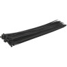 Lot de 100 colliers de serrage nylon noir 4,8x380 mm SODELEC_ref SOD17182