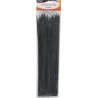 Lot de 100 colliers de serrage nylon noir 4,8x380 mm SODELEC_ref SOD17182-1