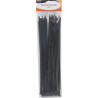 Lot de 100 colliers de serrage nylon noir 7,2x450 mm SODELEC_ref SOD17188-1