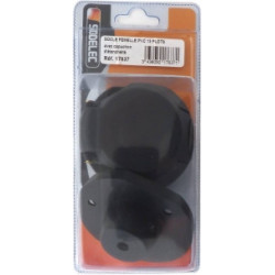 SOCLE FEMELLE PLASTIQUE COMPACT 13 PLOTS - BLISTER