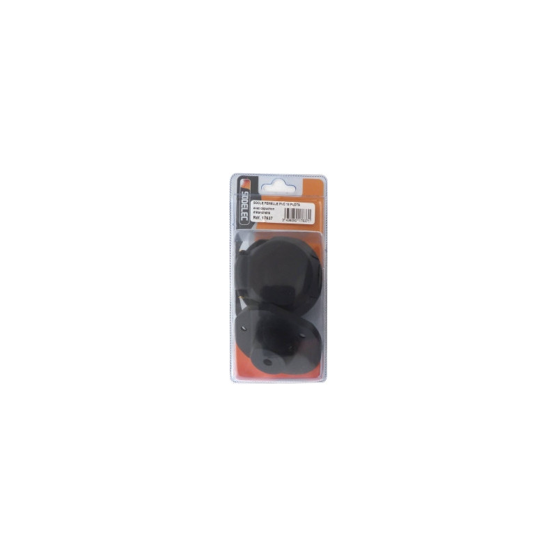 SOCLE FEMELLE PLASTIQUE COMPACT 13 PLOTS - BLISTER