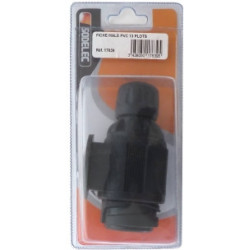 FICHE MÂLE PLASTIQUE 13 PLOTS - BLISTER