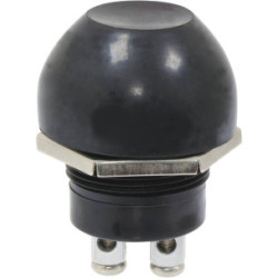 Bouton poussoir étanche 12V avec capuchon de protection SODELEC_ref SOD19078