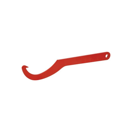 CLE TRICOISE EN ACIER REVETUE EPOXY ROUGE 80/100MM