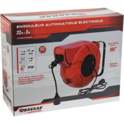 Enrouleur électrique automatique Drakkar 22+2m 230V_ref SOD03107-1