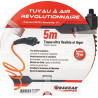 Rallonge flexible Drakkar 5m pour air comprimé_ref SOD06507-2