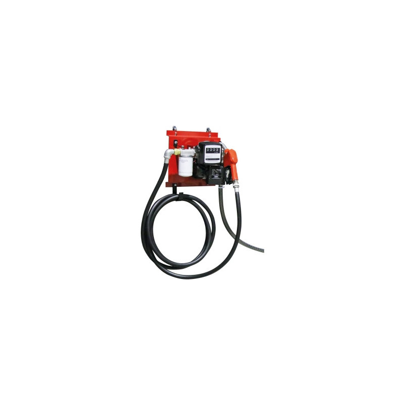 Pompe à gasoil Drakkar 230V avec pistolet automatique et filtre_ref SOD08599