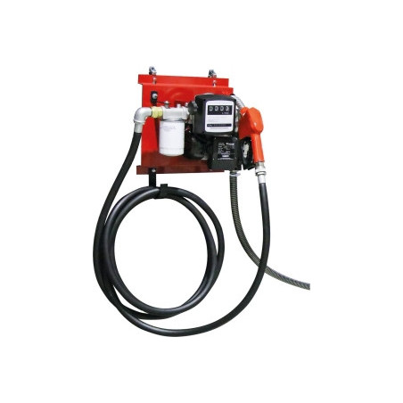 Pompe à gasoil Drakkar 230V avec pistolet automatique et filtre_ref SOD08599
