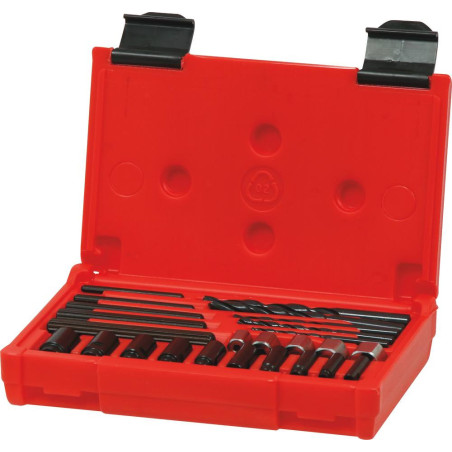 Coffret d'extracteurs Drakkar pour goujons 5 à 16 mm_ref SOD09168