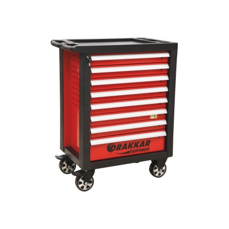 Servante d'atelier Drakkar avec 8 tiroirs et plan ABS_ref SOD09203