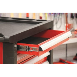 Servante d'atelier Drakkar avec 8 tiroirs et plan ABS_ref SOD09203-4