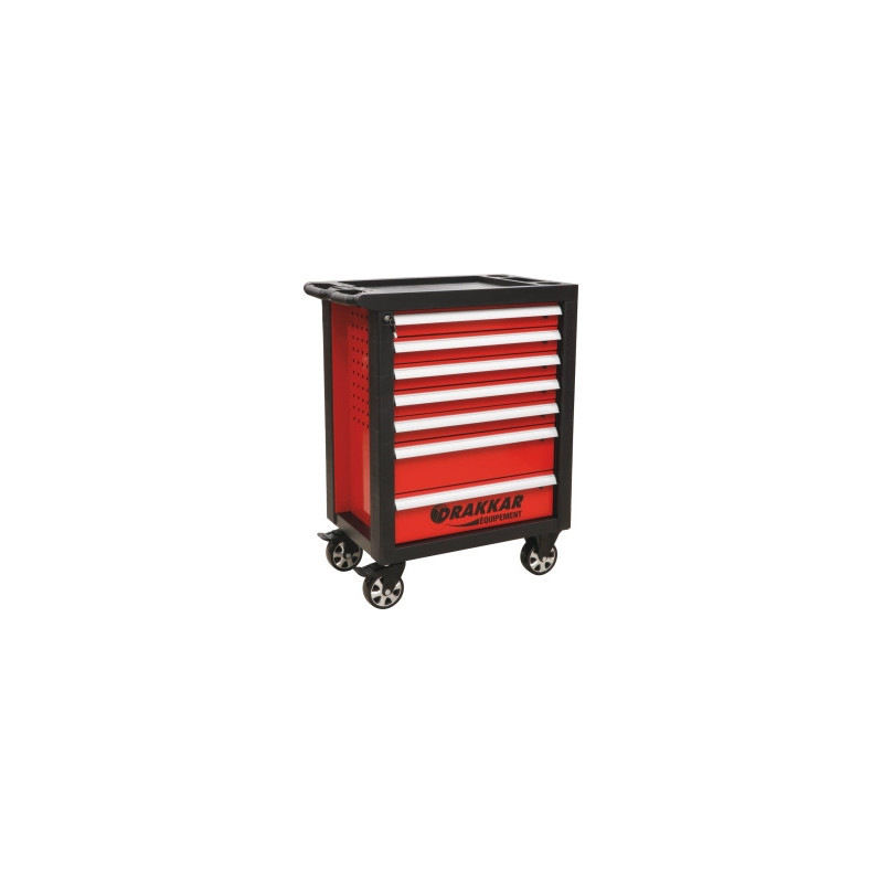 Servante d'atelier Drakkar avec 7 tiroirs et plan ABS_ref SOD09217