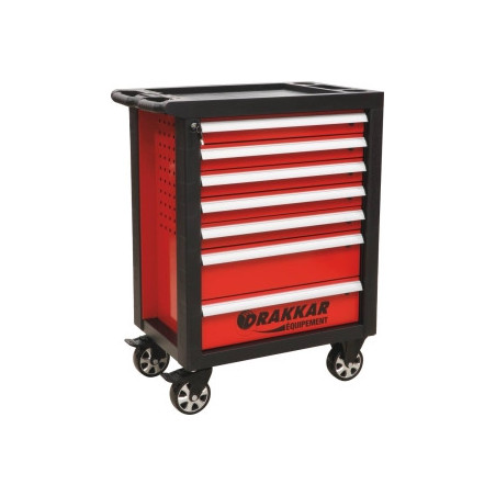 Servante d'atelier Drakkar avec 7 tiroirs et plan ABS_ref SOD09217