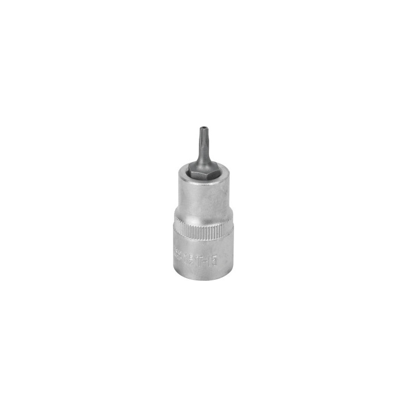 Douille tournevis 1/2" Drakkar embout Torx® T15 55mm_ref SOD11160