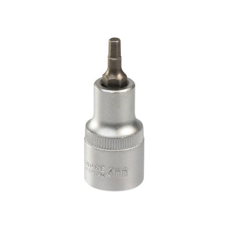 Douille Tournevis 1/2" Drakkar avec Embout Hexagonal 4mm_ref SOD11179
