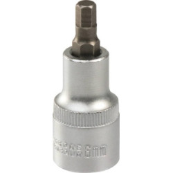 Douille Tournevis 1/2" Drakkar avec Embout Hexagonal 6mm_ref SOD11181
