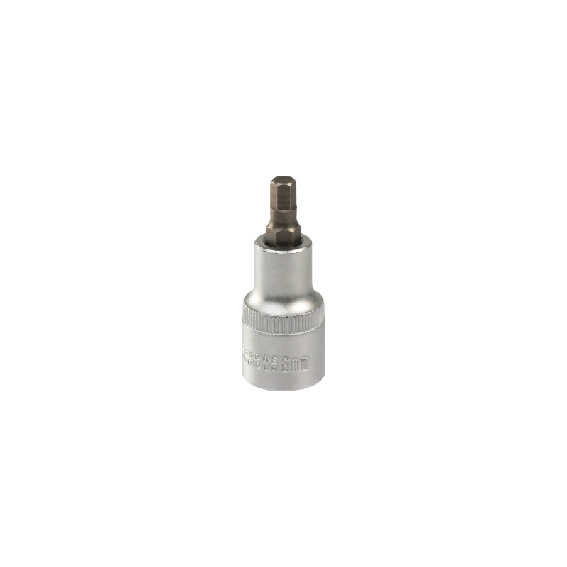 Douille Tournevis 1/2" Drakkar avec Embout Hexagonal 6mm_ref SOD11181