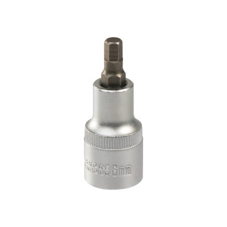 Douille Tournevis 1/2" Drakkar avec Embout Hexagonal 6mm_ref SOD11181