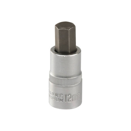 Douille Tournevis 1/2" Drakkar avec Embout Hexagonal 12mm_ref SOD11186