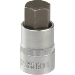 Douille Tournevis 1/2" Drakkar avec Embout Hexagonal 19mm_ref SOD11189
