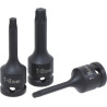Coffret 9 douilles à chocs Drakkar Torx et hexagonal 1/2"_ref SOD11436-1