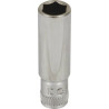 Douille longue 1/4" Drakkar 10mm hexagonale_ref SOD11837